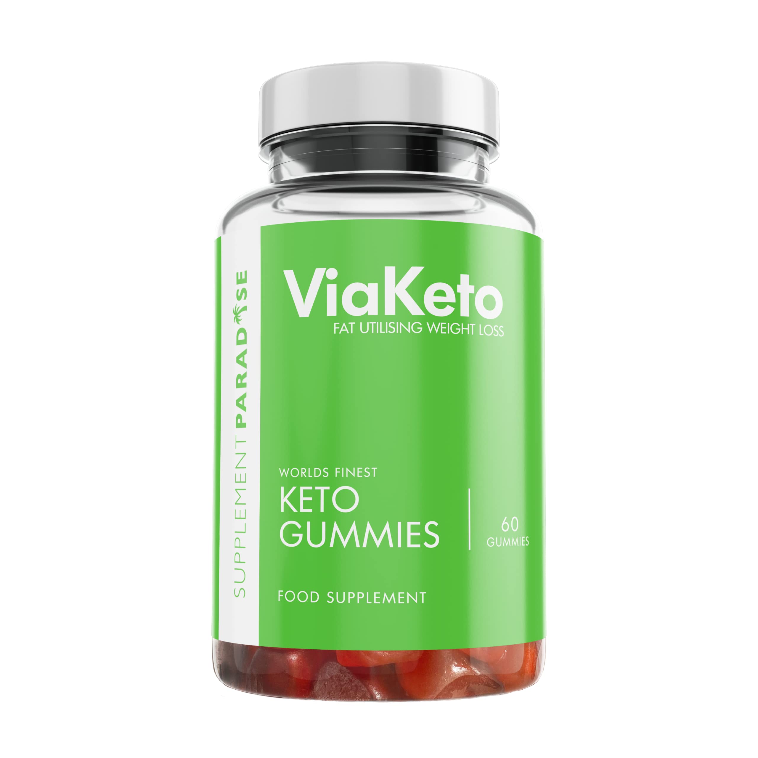 ViaKeto Gummies - 60 Via Keto Apple Gummies Enriched with Vitamins - Supplement paradise