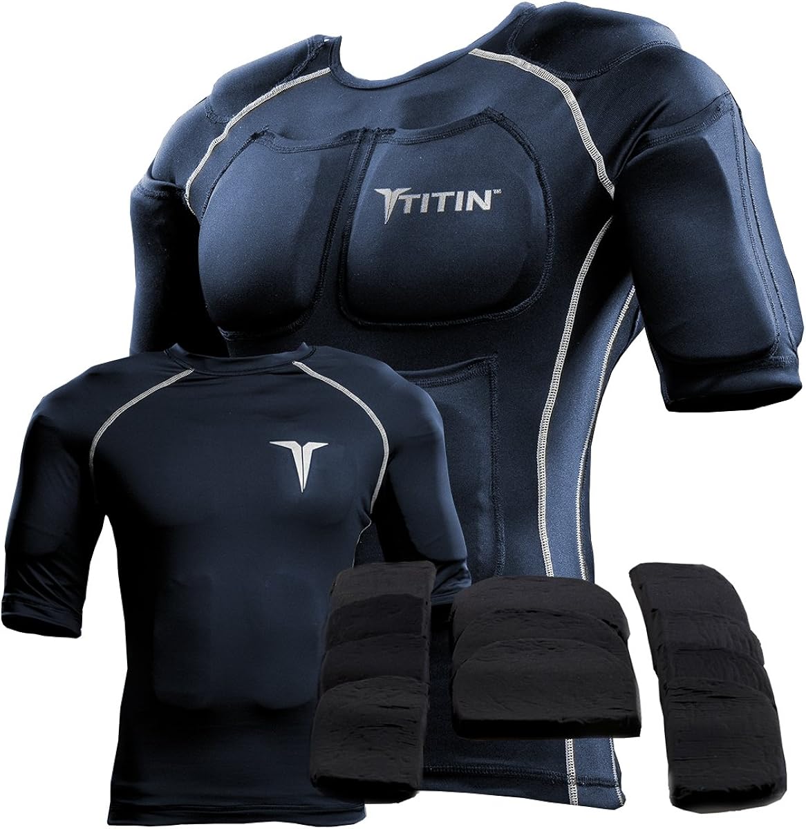 The TITIN Force Weighted Shirt System 8 Lbs Of HydroGel