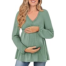 Maternity Clothes For Women Winter Xpenyo Women's Comfy Maternity