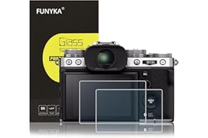 【For Fuji X-E5 X-M5】2 Pack Glass Screen Protector for Fuji X-E5 X-M5 XM5 Cameras, Ultra-Thin Tempered Glass, 9H Hardness, 2.5