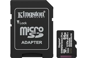 Kingston 64GB Canvas Select Plus microSD Card | Up to 100MB/s | Class 10, UHS-I, U1, V10, A1 | SDCS3/64GB