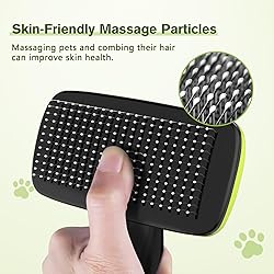 Pecute Self-Cleaning Slicker Brush for