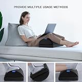 HUANUO Footrest with Memory Foam Adjustable Under Desk Ergonomic view 5