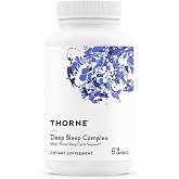 THORNE Deep Sleep Complex, L-Theanine, Chamomile &amp; Maizinol, 60 Capsules | Supports Sleep Quality, Relaxation &amp; All Phases of the Sleep Cycle*, Melatonin-Free, Gluten-Free, NSF Contents Certified