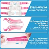 COOLOO Kids Swimming Goggles 2 Pack Anti-Fog UV Waterproof No Leaks view 5