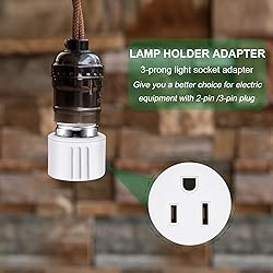 Outlet Light Socket Adapter,Screw in Outlet