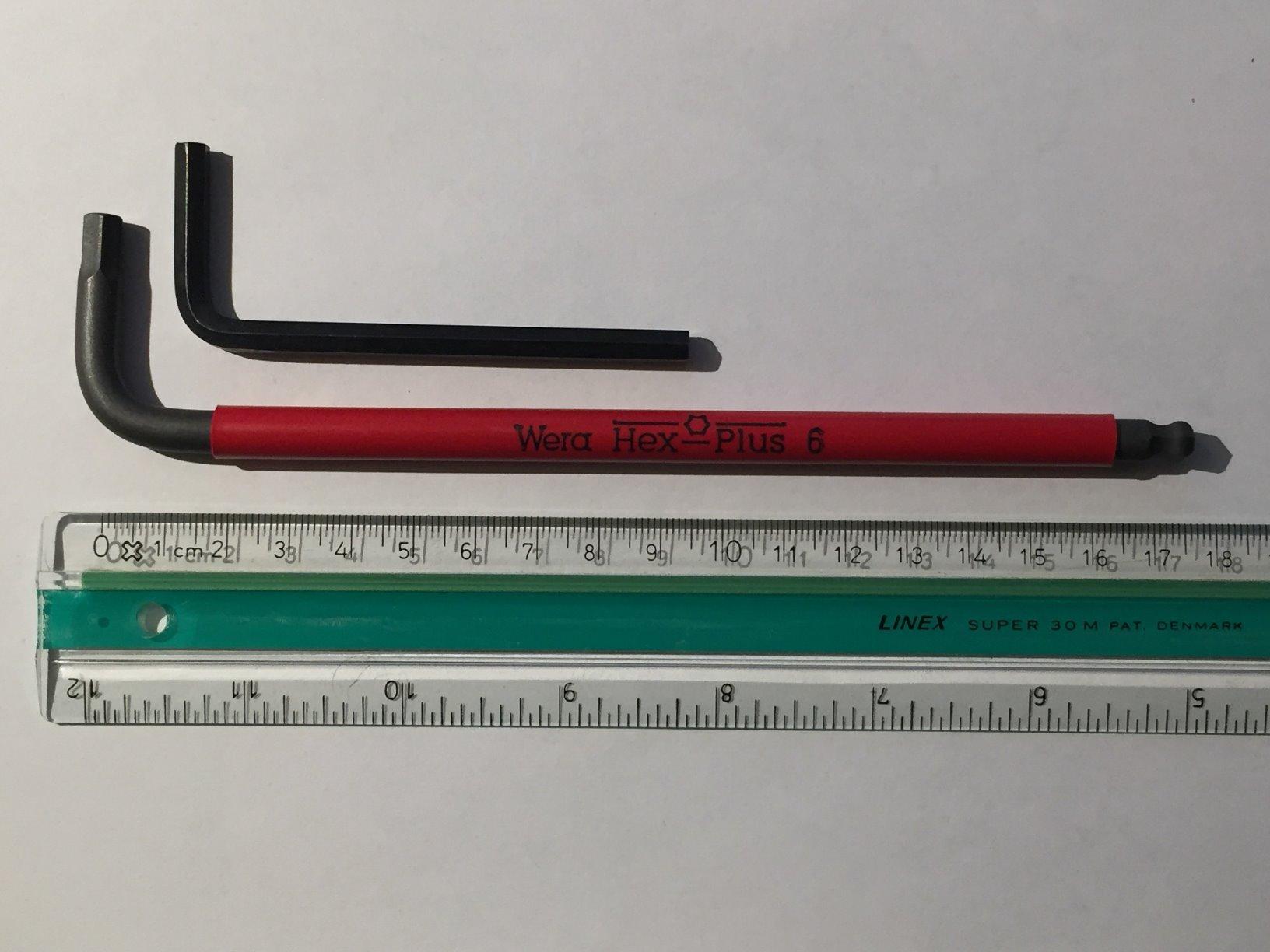 Wera Tools 05073593001 950 SPKL/9 SM N SB Long ARM HEX Key Set, One Size, Multi photo review