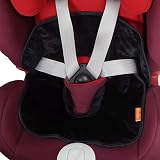 INFANZIA Piddle Pad Car Seat Protector Black 2pcs Waterproof view 6
