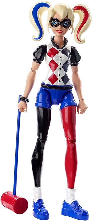 Mattel DMM36 - DC Super Hero Girls Harley Quinn Aktions-Figur