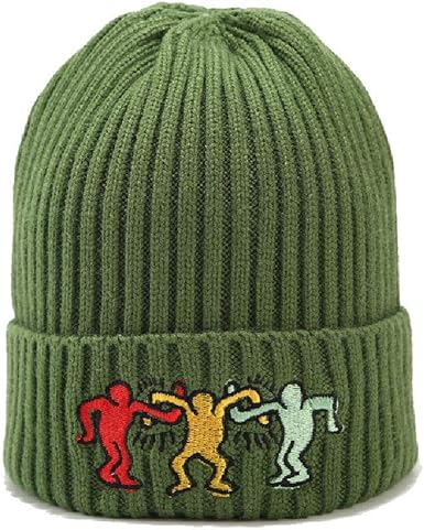 embroidered wool hat