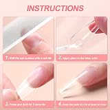 Sularpek 3 PCS Extra Strong Nail Glue 7ML Brush-On Gel For Tips view 3