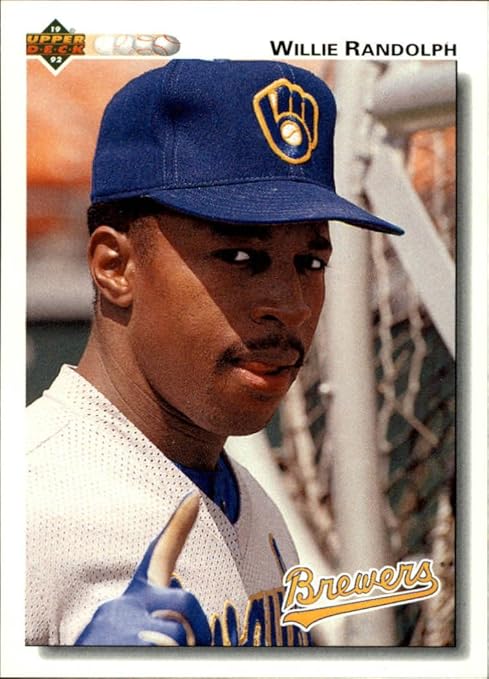 Amazon 1992 Upper Deck Baseball Card 211 Willie Randolph 