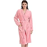 PJGGZ Towel Robe for Women – Soft Absorbent Kimono Bathrobe, Quick-Dry Spa Shower & Hotel Use