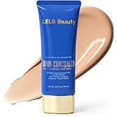 Body Coverage Perfector Tattoo Concealer for Tattoos Scars Veins 03 Natural | Full Coverage 24Hr Long Lasting Tattoo Cover Up Makeup Waterproof Sweatproof Lightweight Buildable with Skin Like Finish