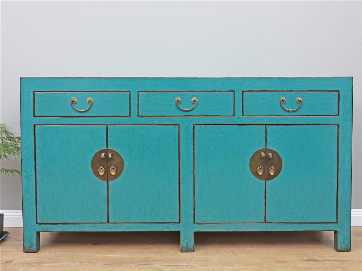 Yajutang Chinese Sideboard Solid wood TV Chest of drawers China Y338