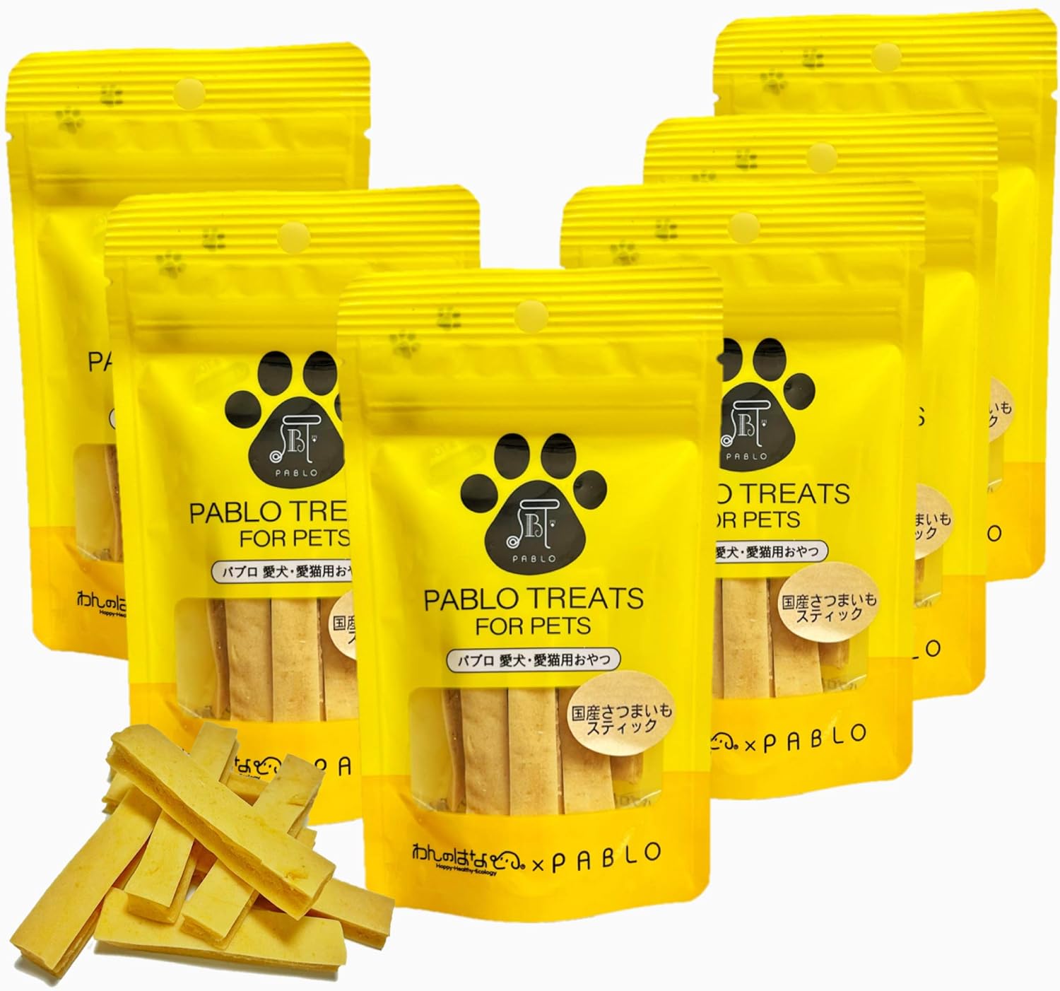 Amazon Pablo パブロ 国産 さつまいもスティック 無添加 犬用 おやつ セット 30g 6袋 Pablo ビスケット クッキー スナック 通販