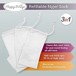 Happy Wings Refillable Nyjer/Thistle Empty Sock