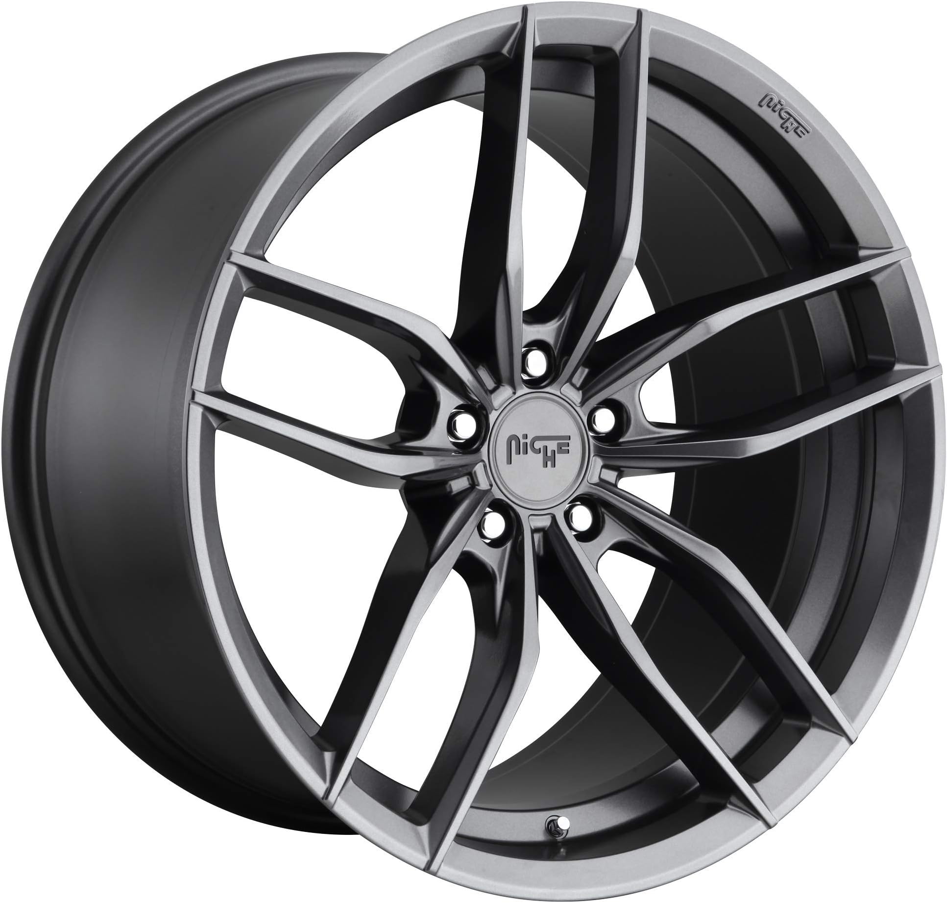 NICHE 1PC VOSSO MATTE ANTHRACITE VOSSO 20x10.5 5x115.00 MATTE ANTHRACITE (20 mm) ALLOY WHEEL