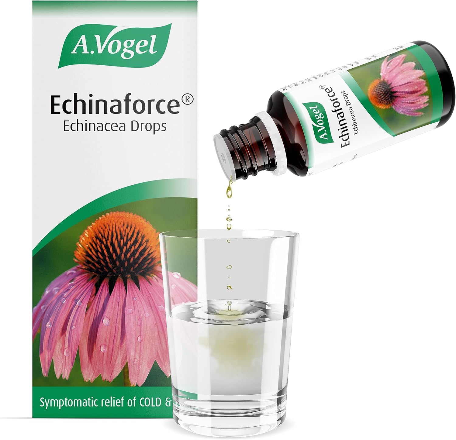 A.Vogel Echinaforce Echinacea Drops | Relieves Cold & Flu Symptoms by Supporting the Immune System | 50ml — image 1