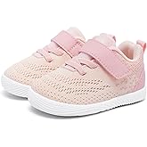 MORENDL Toddler Sneakers Baby Boys & Girls Barefoot Shoes Lightweight Breathable Walking Running Tennis Athletic Sport Shoes
