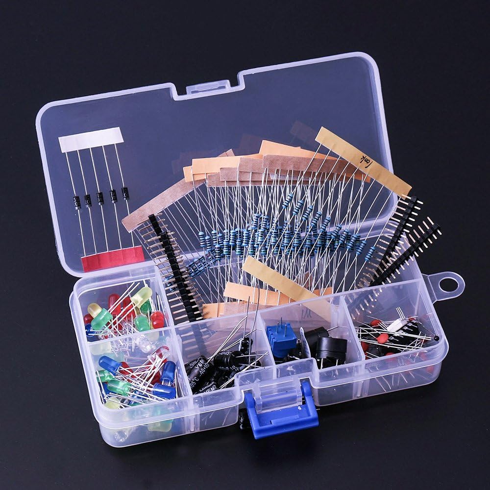 ELEGOO Electronics Component Basic Starter Kit Compatible with Arduino UNO R3 MEGA R3 Respberry Pi w/Precision Potentiometer - Image 4