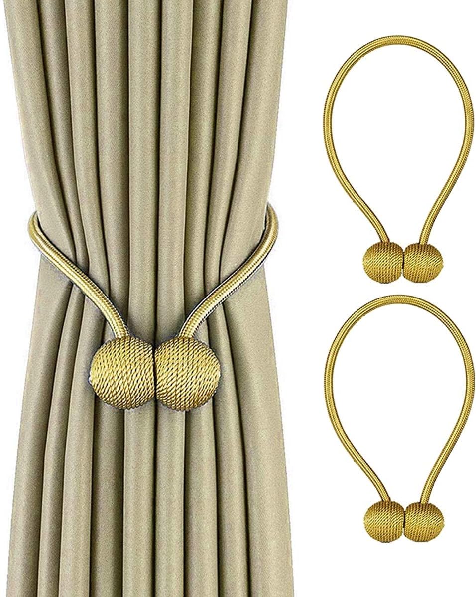 IM FineLife 1 Pair Curtain Tiebacks Curtain Straps