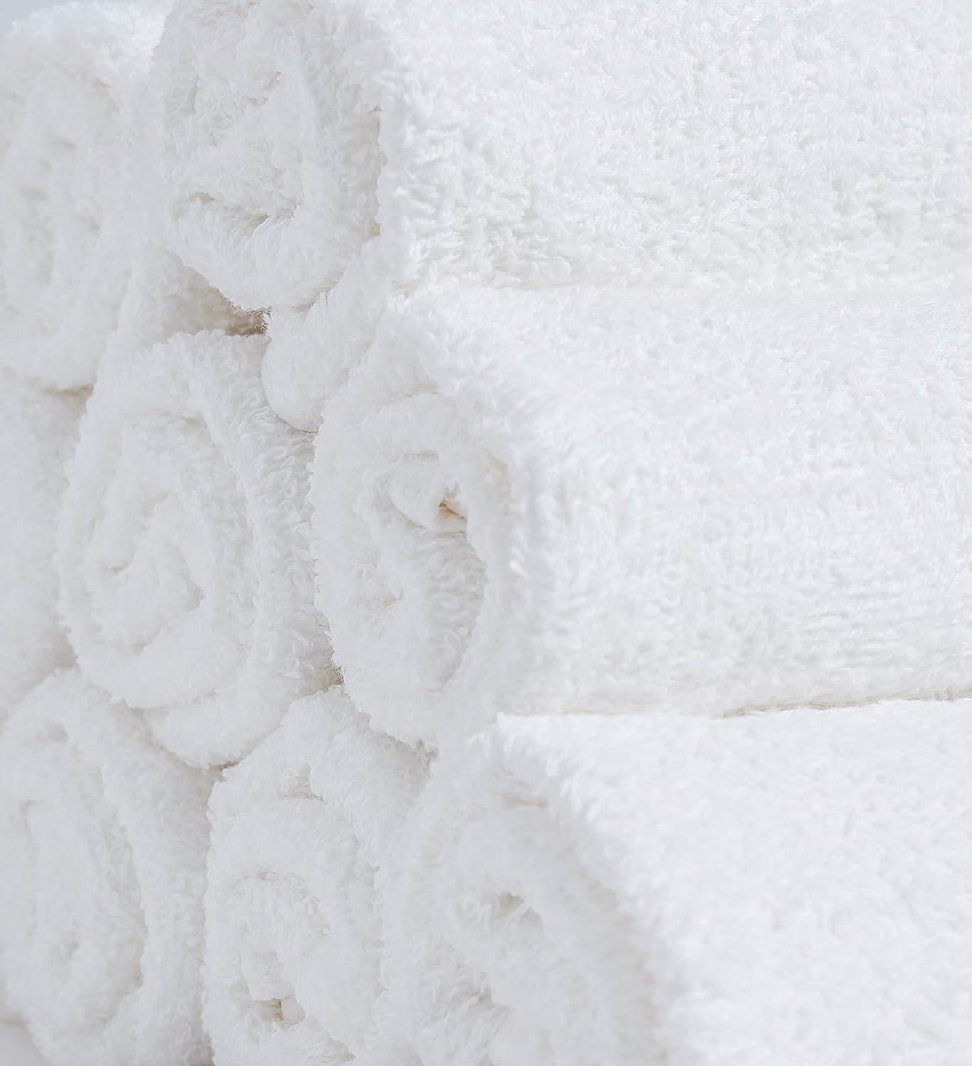 Softolle 100% Cotton Ring Spun Wash Cloths – Bulk Pack of 24 Pieces Washcloths – 12x12 Inches – Wash Cloth for Face, Highly Absorbent, Soft and Face Towels: Home & Kitchen