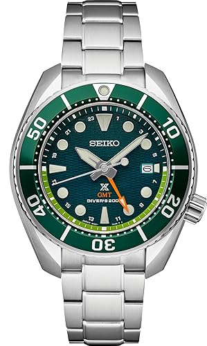 SEIKO SFK003 Solar GMT Dive Watch for Men Prospex Collection