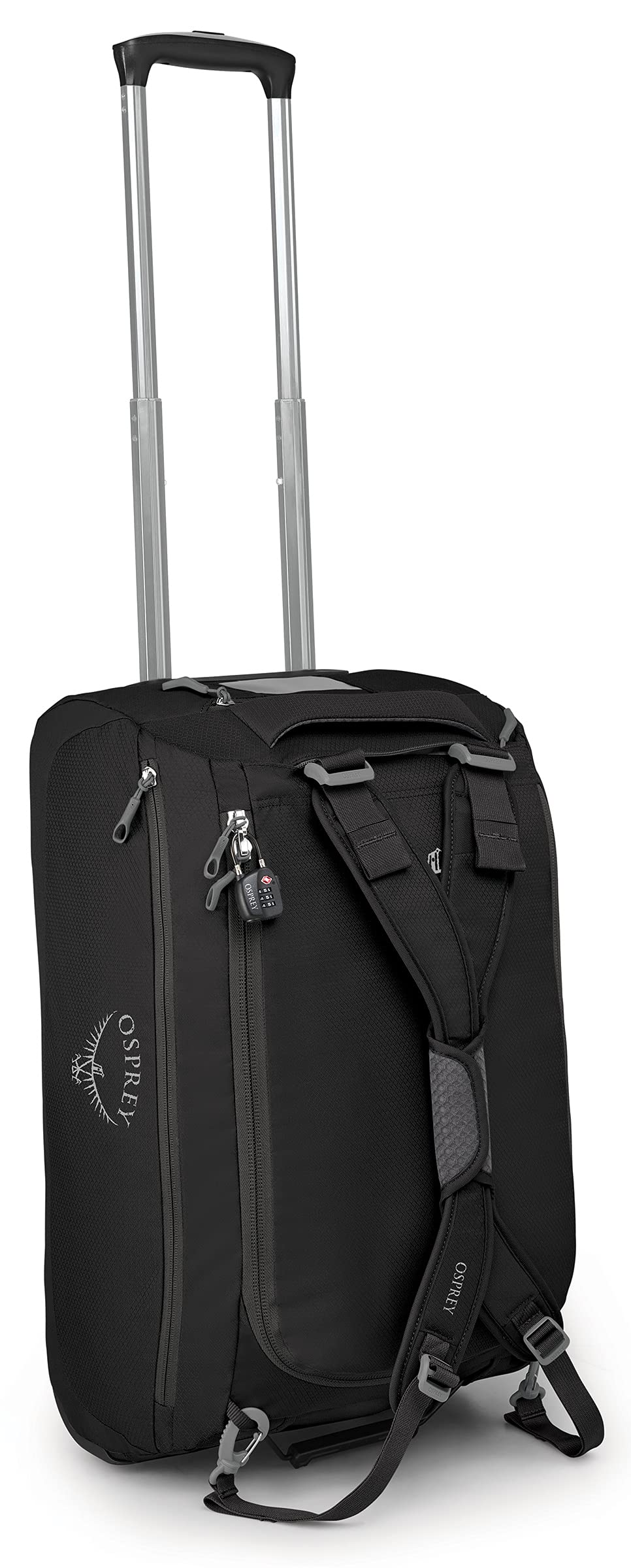 Osprey Daylite Carry-On 40L Wheeled Travel Duffel Bag, Black