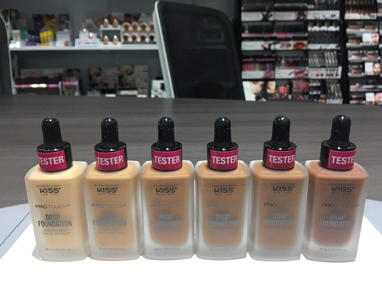 kiss pro touch liquid foundation