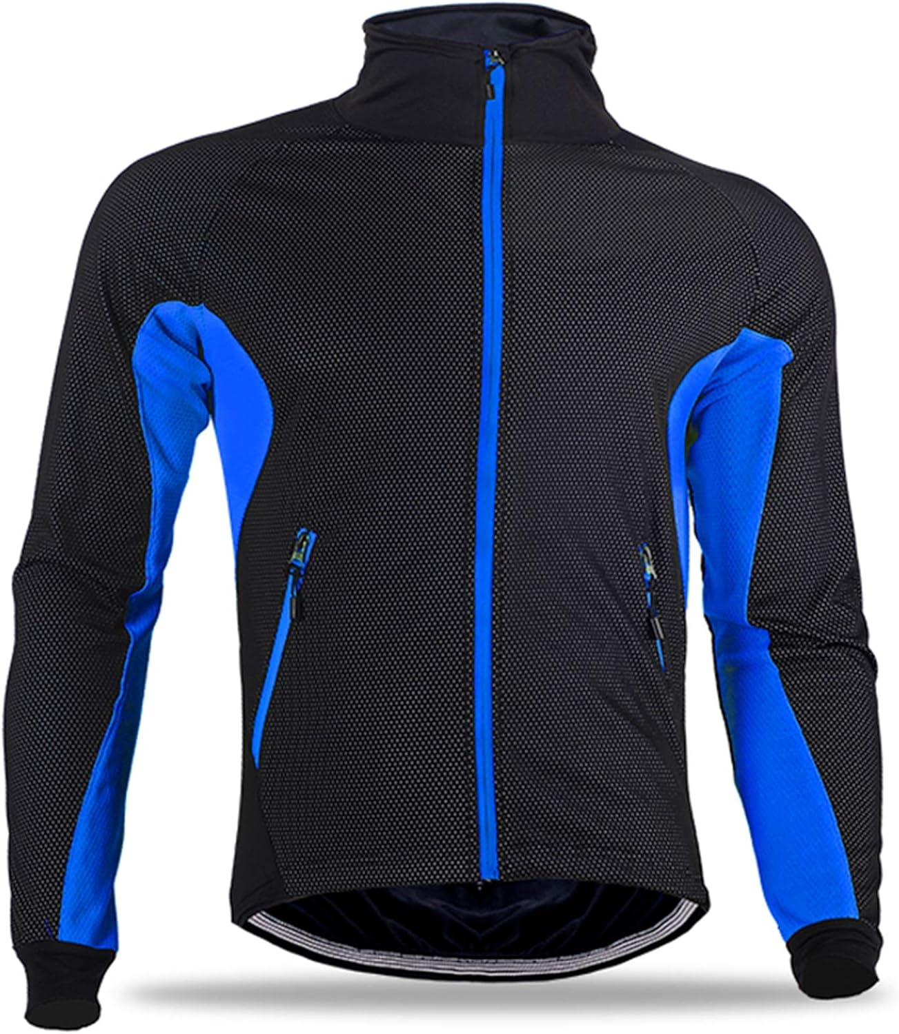 Fahrradjacke Herren Wasserdicht Sichtbarkeit Reflektierend, Radsport Jacken Winter Atmungsaktiv