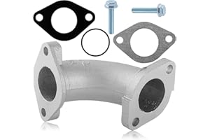 SOAJEE Intake Manifold Pipe Gasket Screw Kit for 110cc 125cc 140cc 150cc 160cc Engine VM22 26mm Carburetor Tao Tao Zongshen Kazuma ATV Lifan YX Thumpstar KLX BBR Rocekta Baja Coolster 56-2 FA