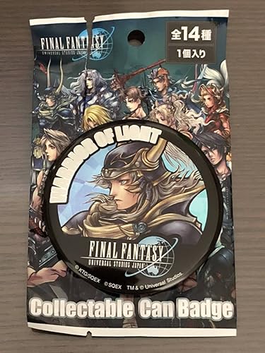 Amazon Usj クールジャパン18 ファイナルファンタジー Ff Ff1主人公 ウォーリア オブ ライト コレクタブル 缶バッジ アニメ 萌えグッズ 通販