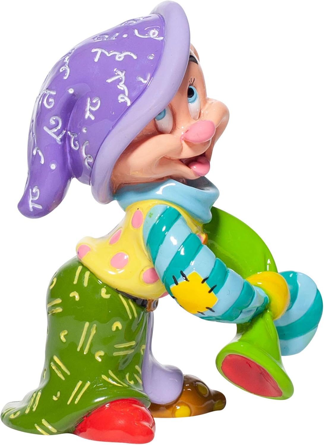 Romero Britto Dopey Mini Figurine, Multicolor - Image 4