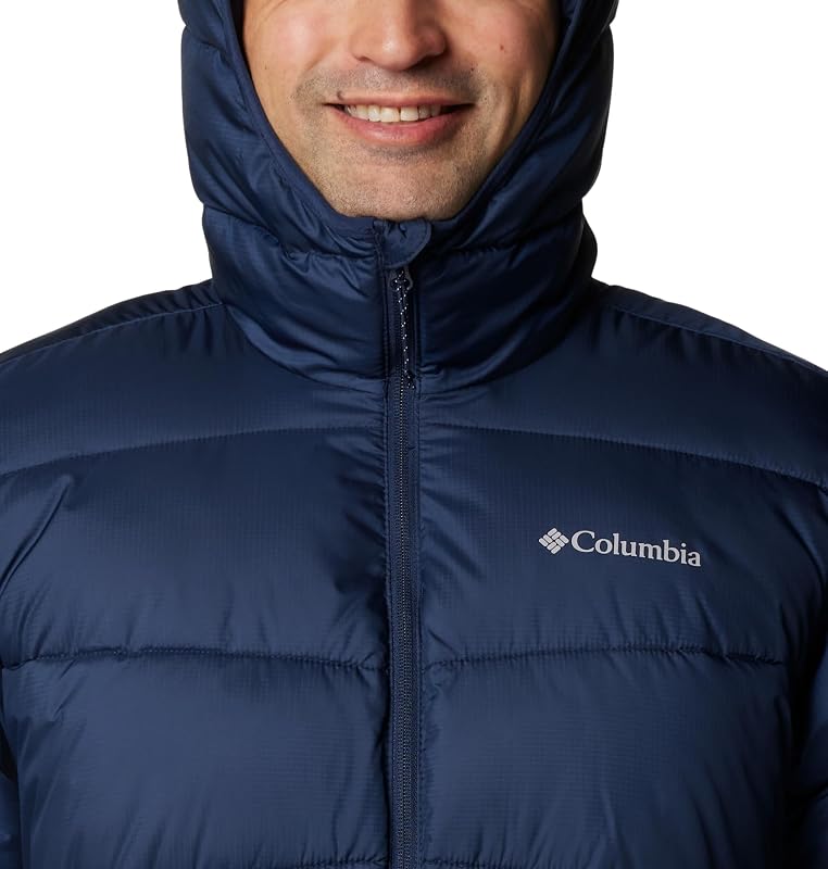 Fivemile Butte II Chaqueta con Capucha, Tecnología Reflectante, Tela Repelente al Agua, Aislamiento Reciclado, Bolsillos Seguros para las Manos, Ribete en Capucha - Hombre
