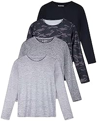 Real Essentials 4 Pack: Women's UPF 50+ Quick Dry