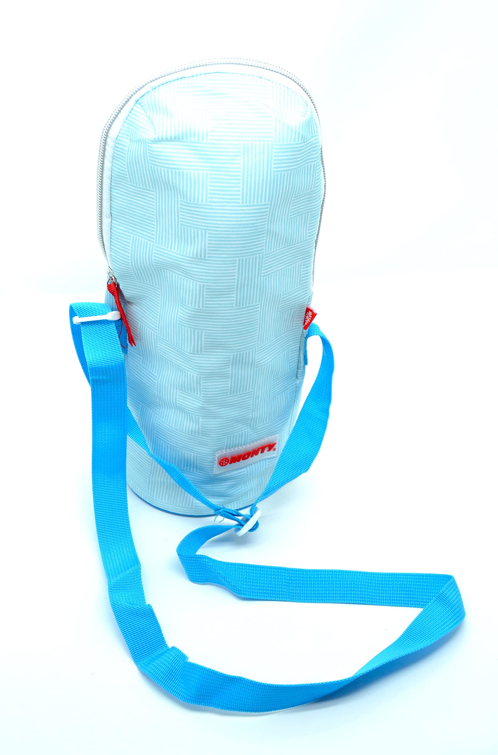 Hidalgo Blue 1.5L Bottles Portable Flexible Cooler for Beach Camping Thermal Bag Camping Cooler Military Camouflage Thermal Bag