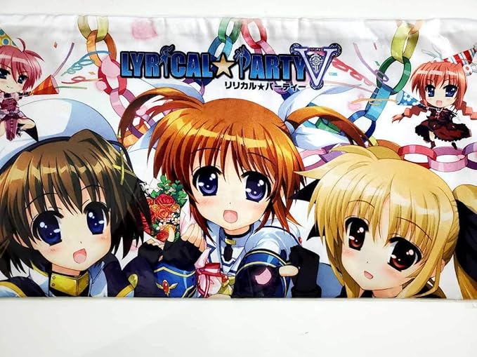 Amazon 限定品 魔法少女リリカルなのは クッションカバー 高町なのは フェイト テスタロッサ 八神 はやて リリカル パーティーv 抱き枕カバー アニメ 萌えグッズ 通販