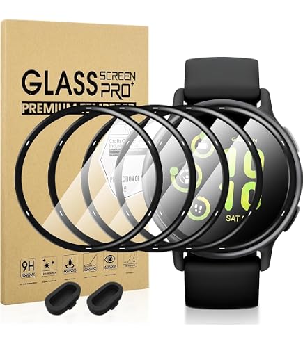 AtFoliX Protecteur Écran Garmin Vivoactive 4s - Film Ultra Clair Flexible FX 3 Pièces
