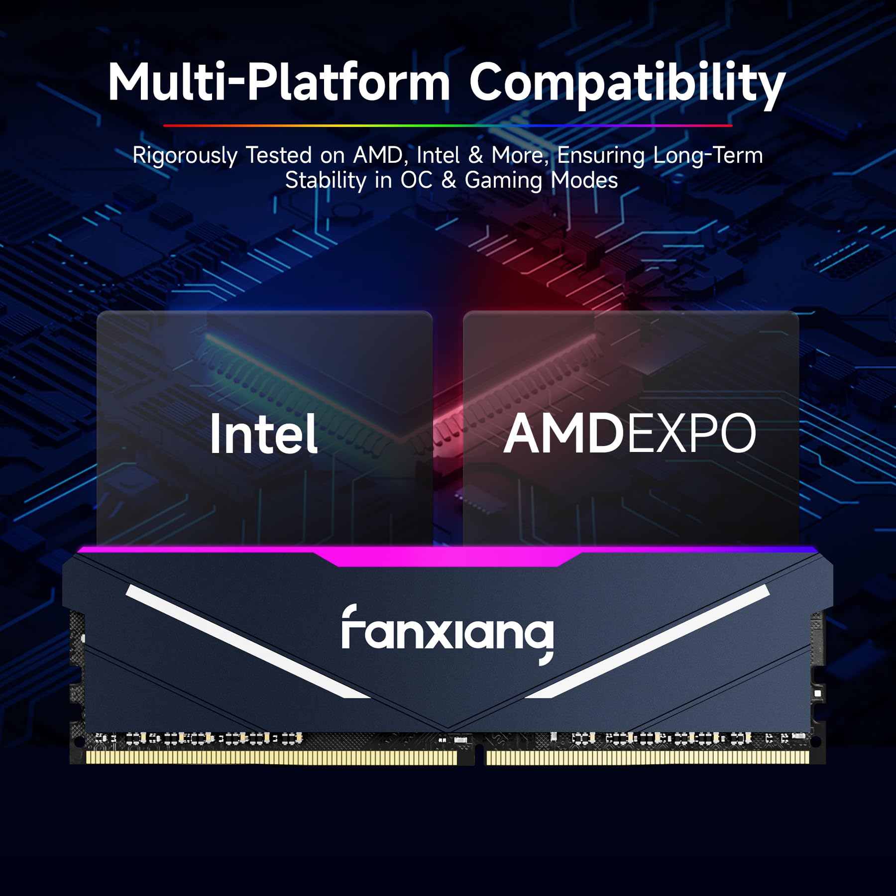 Mua Fanxiang RGB DDR4 RAM 32GB (2x16GB) 3200MHz CL16, Intel XMP 