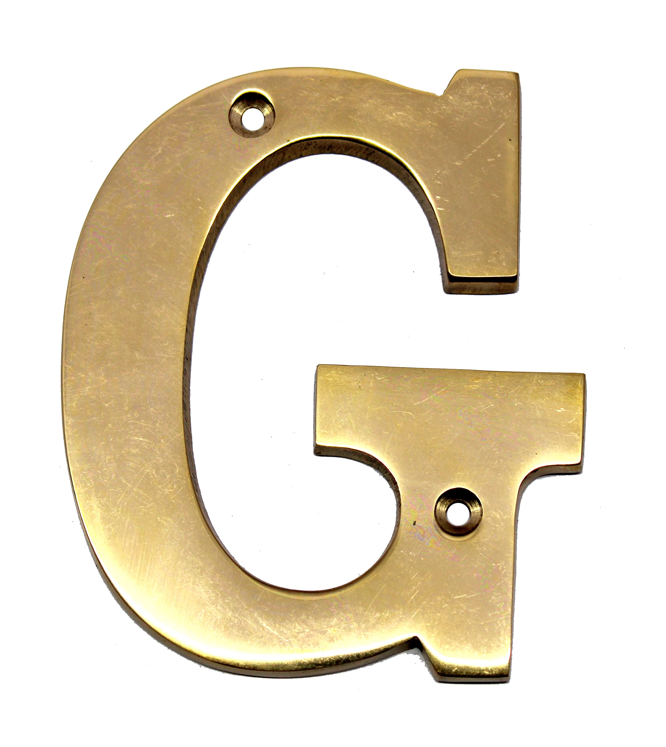 esplanade Brass House Hotel Door Name - Wall Door Plaque Alphabet Letter "Z" - 4" Inches ("G" Alphabet - 4)