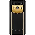 METAVERTU 2 Luxury Custom Made - 18K Gold Blade Edition with Black Ink Calfskin Web3 AI Phone - Black (512, GB)