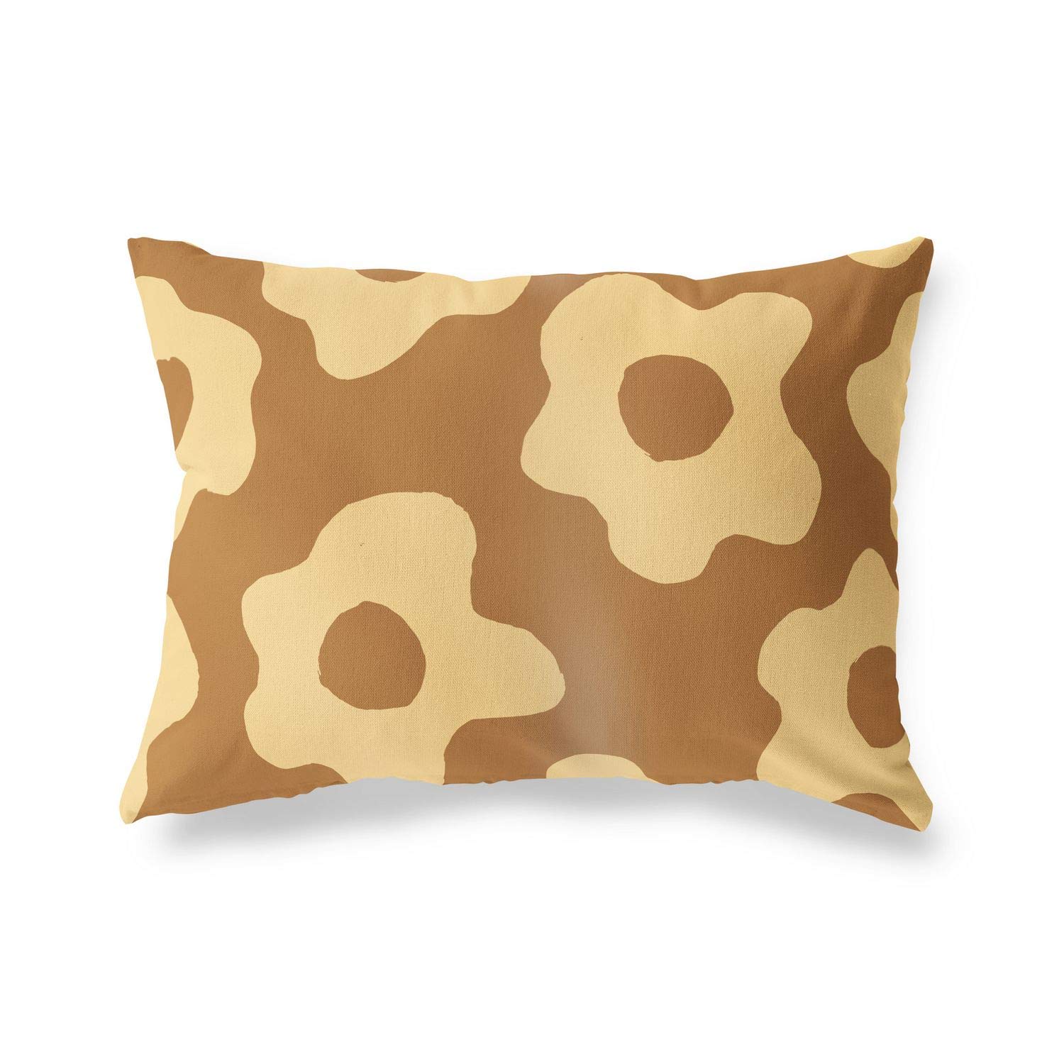 BonaMaison Decorative Cushion Cover, Brown Tones Throw Pillow Covers, Home Decorative Pillowcases for Livingroom, Sofa, Bedroom, Size: 45X60 Cm - Designed and Manufactured in Turkey