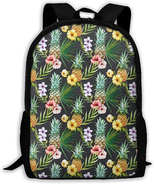 Backpack,Large Backpack Tropical Hawaii School College Laptop Bag