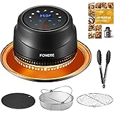 Air Fryer Lid for Instant Pot 6Qt/8Qt, 7 in 1 with LED Touchscreen, Turn Your Pressure Cooker Into in Seconds, Air Fryer Acce