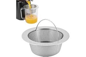 LEORIAIE Pulp Strainer for Nama J2 Cold Press Juicer — Suitable for Nama J2 Juicer Secondary Fine Filter Accessories — 304 Stainless — Hand-Wash Easy Clean