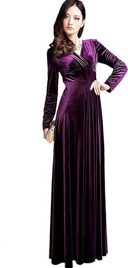amazon uk velvet dresses