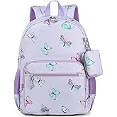 mygreen Kids Backpack, Kawaii Girls Backpack for School