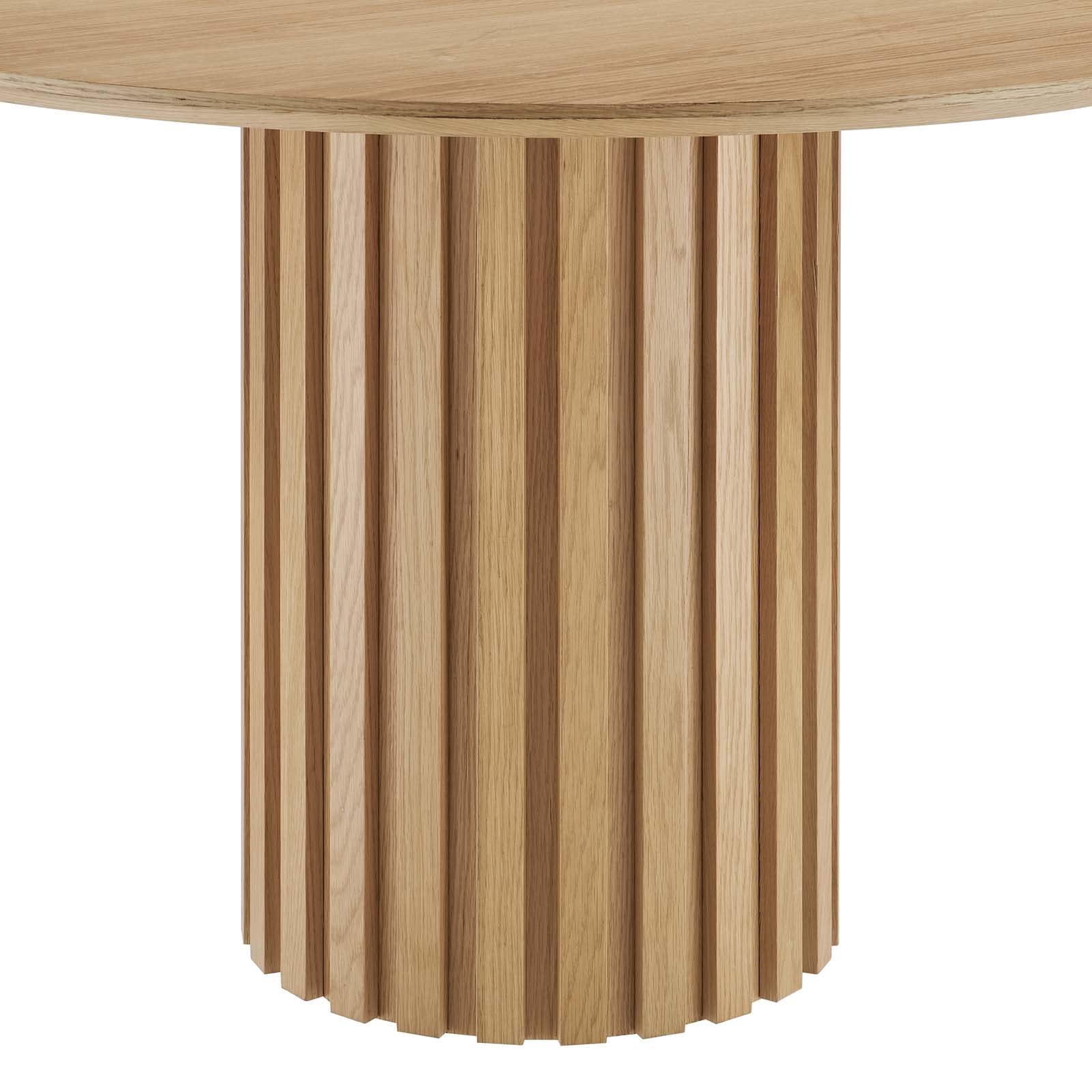 Photo 1 of ******PARTS ONLY SEE NOTES *******Modway EEI-6064-OAK-SET Senja 47" Round Dining Table, Oak
