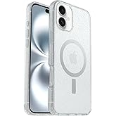 OtterBox Symmetry Series Clear MagSafe Case for iPhone 16 Plus, Shockproof, Drop Proof, Protective Thin Case, 3X Tested to Military Standard, Stardust